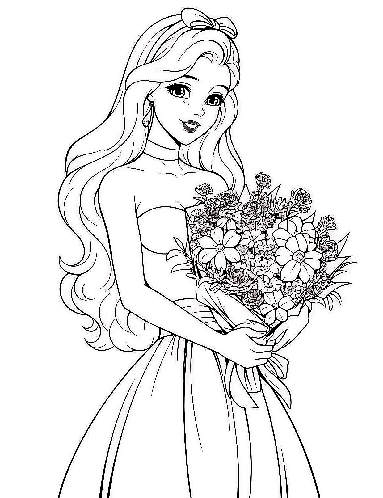 barbie doll coloring pages barbie doll coloring pages