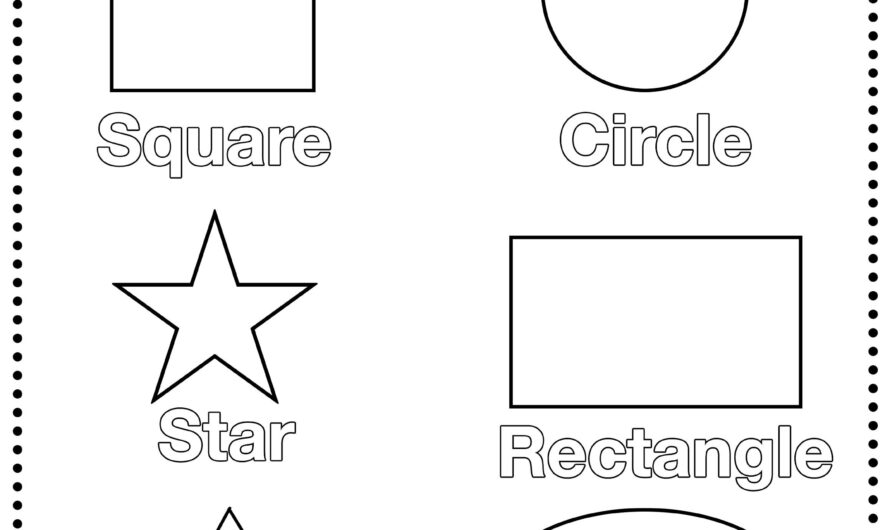 Colouring Pictures Of Shapes