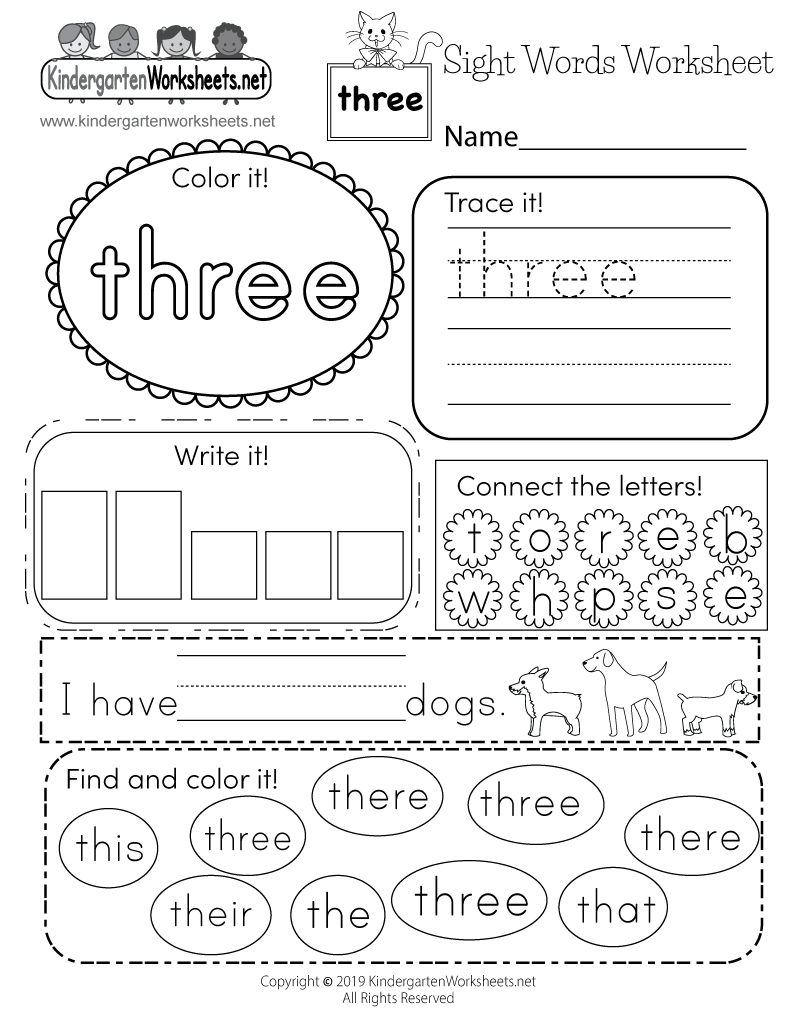 sight words for kindergarten pdf sight words for kindergarten pdf