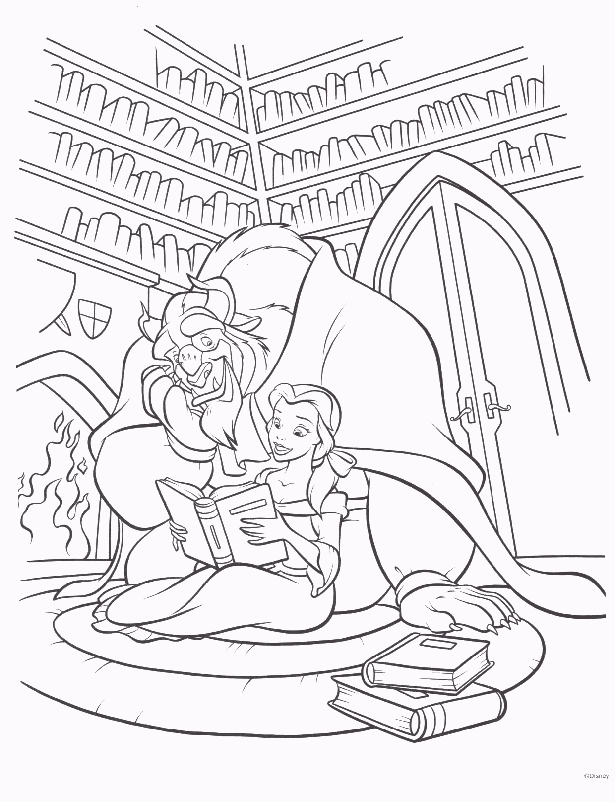 Beauty And The Beast Disney Return To Childhood Coloring Pages Beauty And The Beast Disney Return To Childhood Coloring Pages