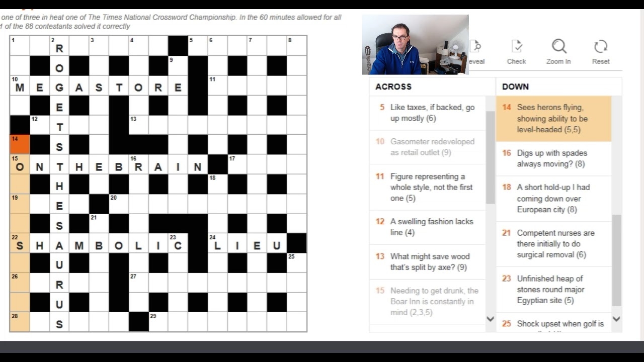 Beginner Video The Times Crossword On 15 Nov 2017 YouTube Beginner Video The Times Crossword On 15 Nov 2017 YouTube