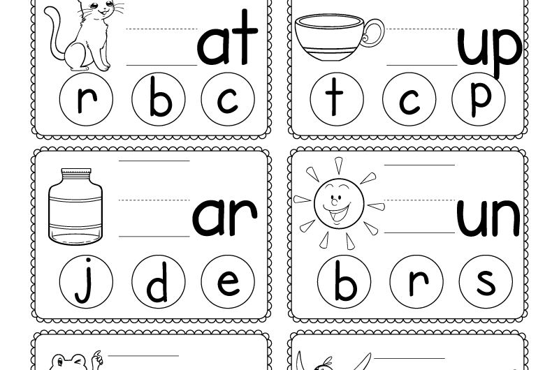 Free Kindergarten Worksheets Printable