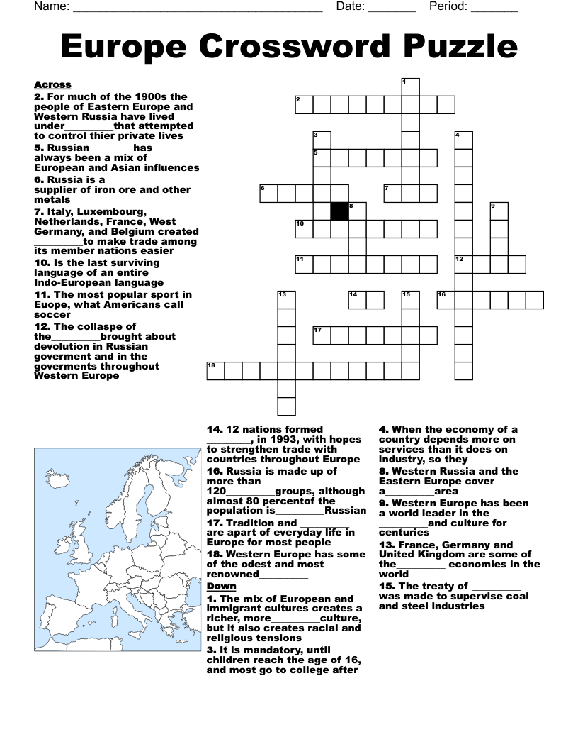 Belgium Crossword WordMint Belgium Crossword WordMint