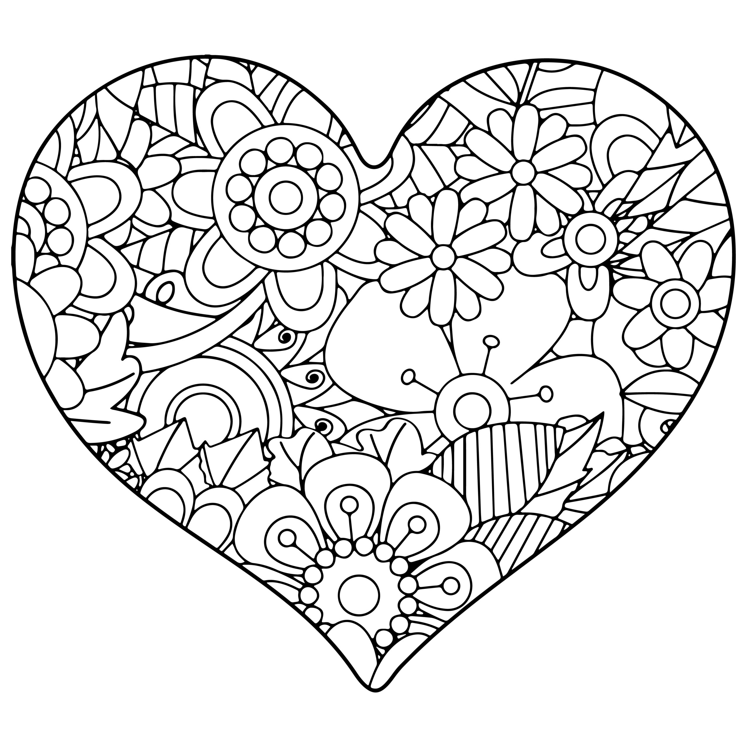 Best Heart Coloring Pages For Kids Adults Love Heart Colouring Book Made By Teachers Best Heart Coloring Pages For Kids Adults Love Heart Colouring Book Made By Teachers