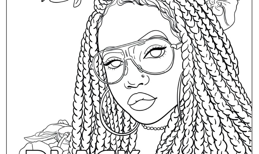 Black Girl Coloring Pages