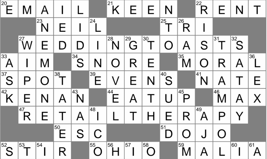 Quickly Crossword Clue