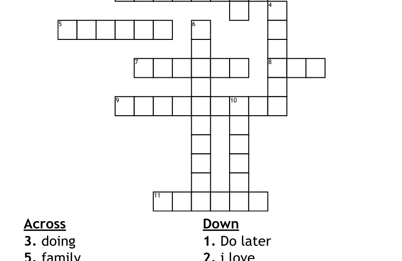 Blueprint Crossword Clue