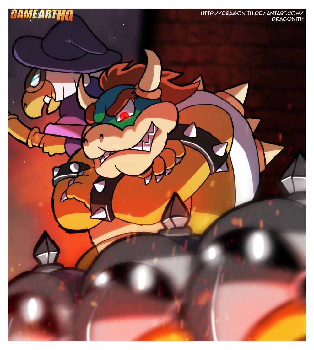 Bowser From Paper Mario Game Art HQ Bowser From Paper Mario Game Art HQ