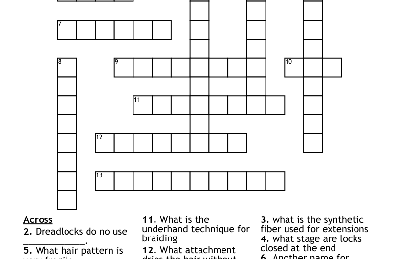 Braid Crossword Clue