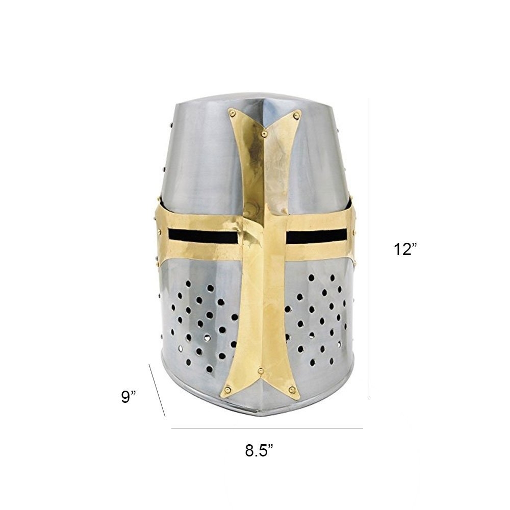 Brass Crusader Helmet Medieval Helmet Best ChristMas Gift For Husband Free Ship EBay Brass Crusader Helmet Medieval Helmet Best ChristMas Gift For Husband Free Ship EBay