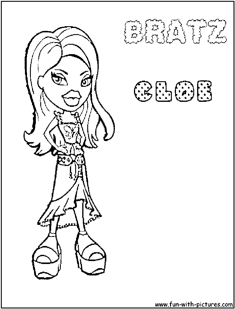 Bratz Coloring Pages Free Printable Colouring Pages For Kids To Print And Color In Bratz Coloring Pages Free Printable Colouring Pages For Kids To Print And Color In