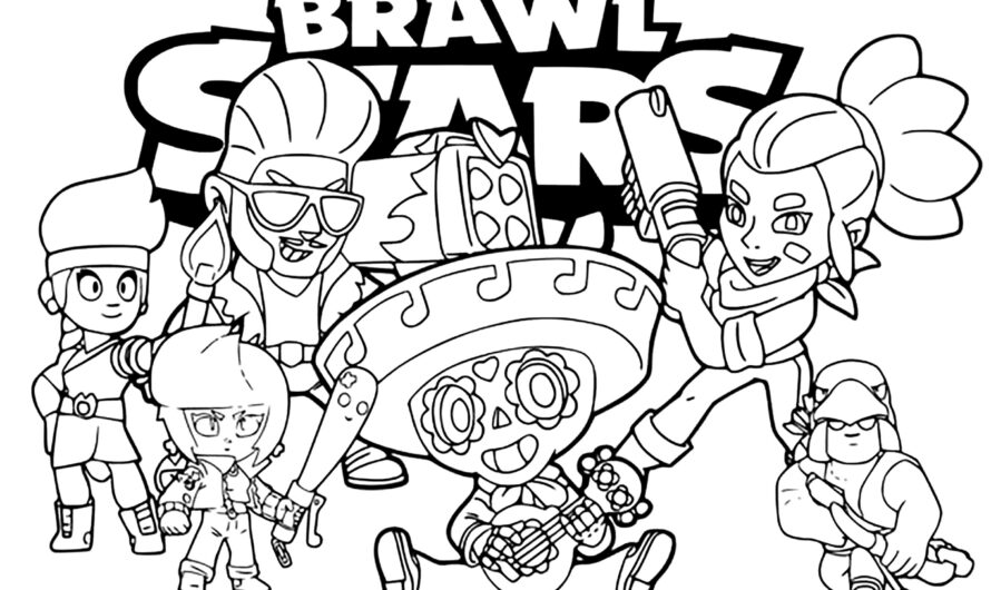 Brawl Stars Coloring Pages
