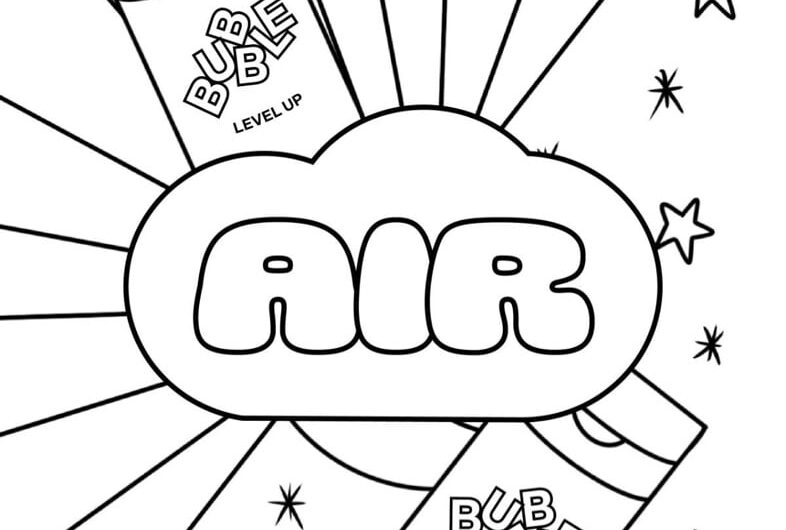 Skin Care Coloring Pages