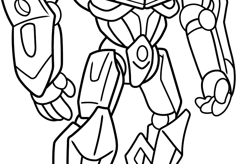 Bumblebee Transformer Coloring Page