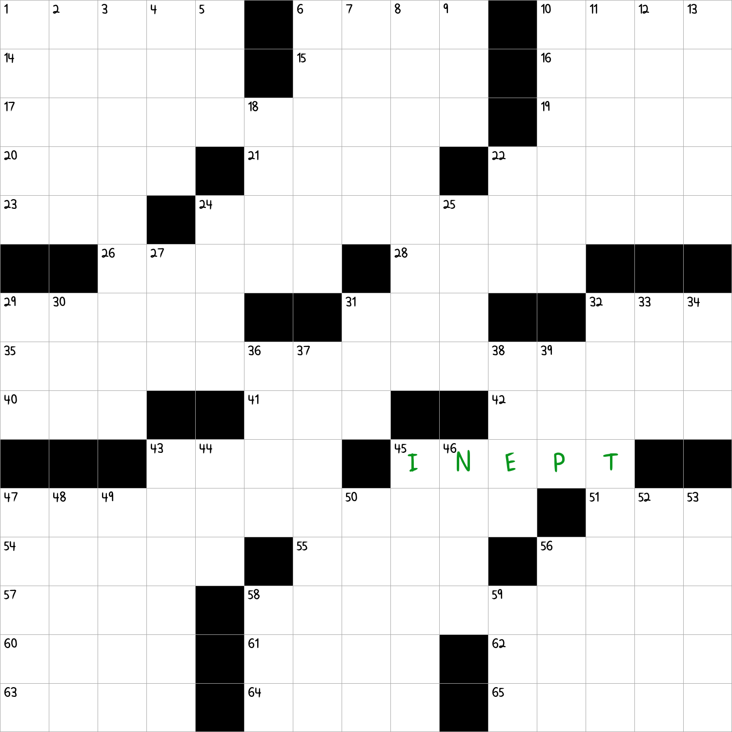 Bumbling NYT Crossword Clue October 21 2024