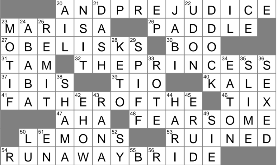Burdened With Crossword Clue
