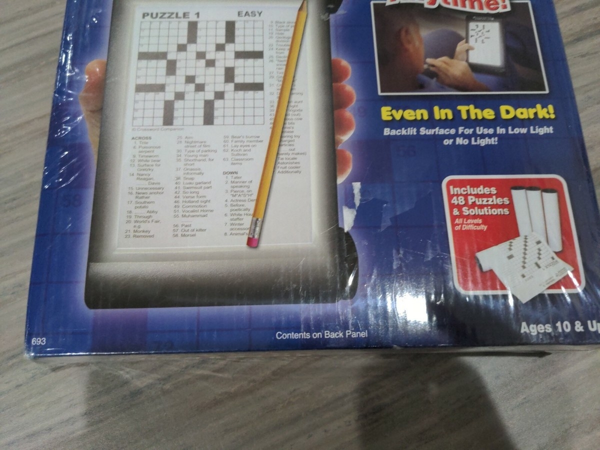 Cadaco Crossword Companion Luminator Brand New EBay Cadaco Crossword Companion Luminator Brand New EBay