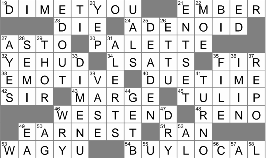 Delivery Room Breathing Technique Crossword Clue