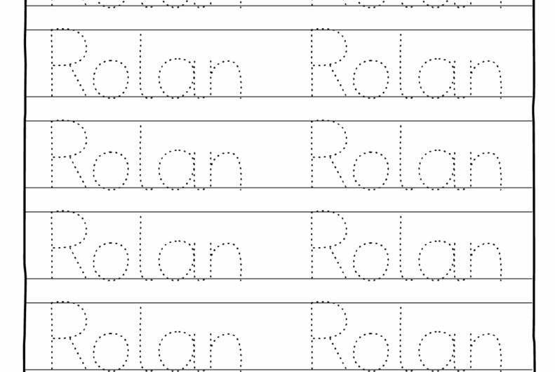 Tracing Name Worksheets Free