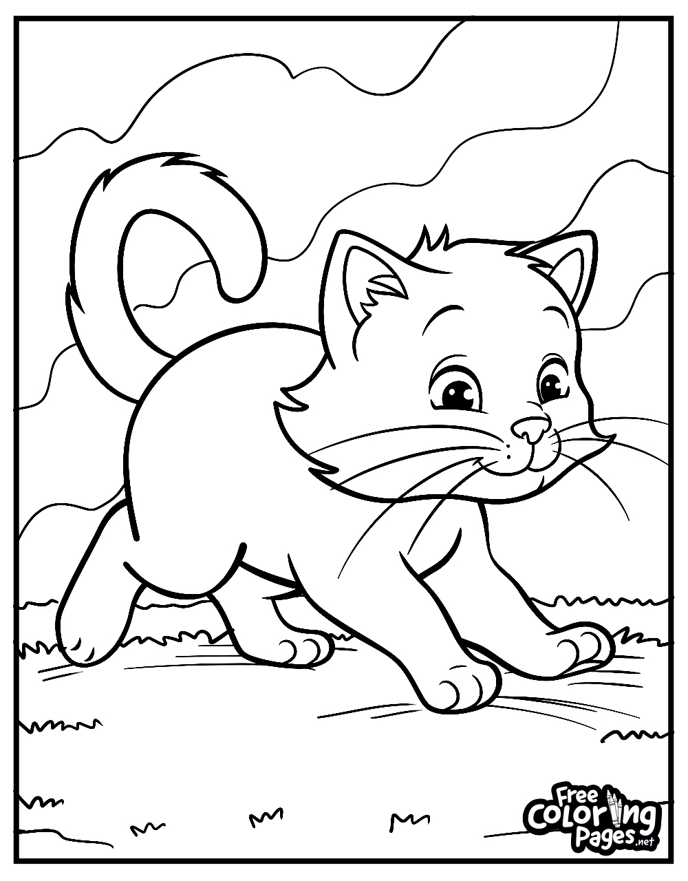 Cat Coloring Pages Free Coloring Pages Cat Coloring Pages Free Coloring Pages