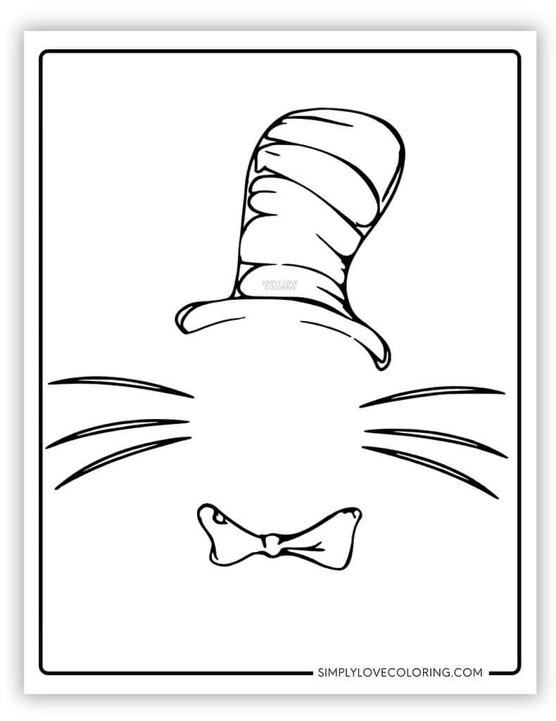 Cat In The Hat Coloring Pages Free PDF Printables Simply Love Coloring Cat In The Hat Coloring Pages Free PDF Printables Simply Love Coloring