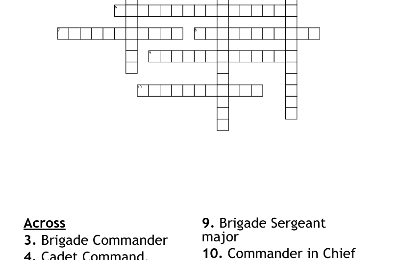 Command Crossword Clue