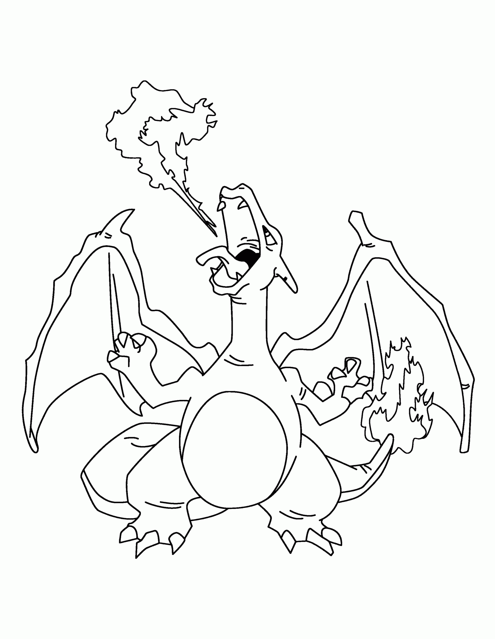 Charizard Coloring Pages Best Coloring Pages For Kids Charizard Coloring Pages Best Coloring Pages For Kids