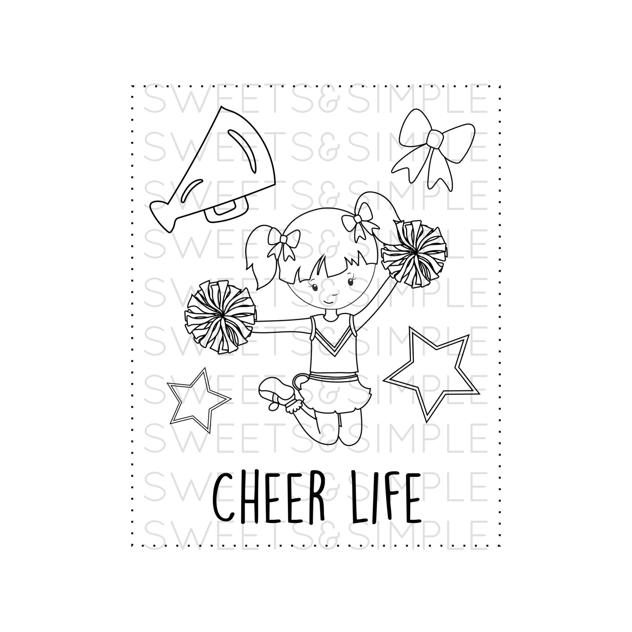Cheerleader Coloring Page Cheer Cheer Life Chearleading Coloring Sheet Activity Page Printable Instant Download Etsy UK Cheerleader Coloring Page Cheer Cheer Life Chearleading Coloring Sheet Activity Page Printable Instant Download Etsy UK