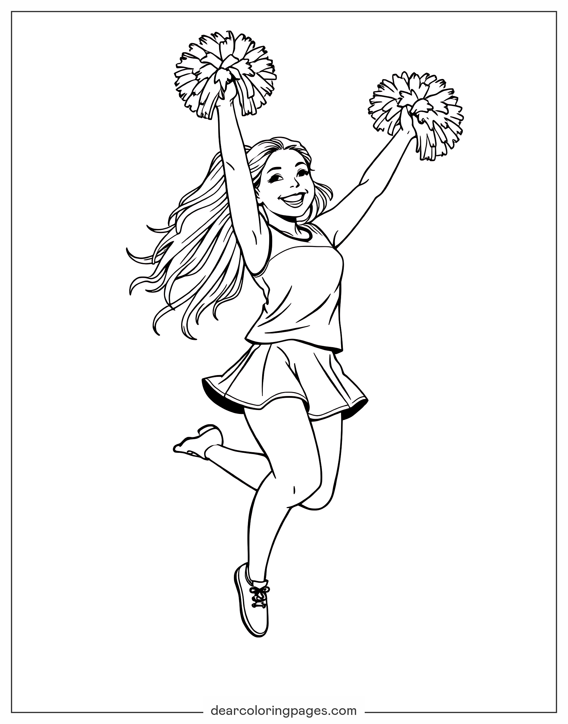 Cheerleading Coloring Pages 10 Free Printable Coloring Pages Cheerleading Coloring Pages 10 Free Printable Coloring Pages