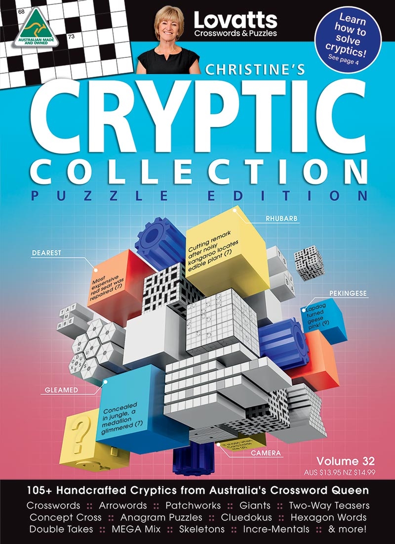 Christine s Cryptic Collection Puzzle Edition Magazine Lovatts Crossword Puzzles Games Trivia Christine s Cryptic Collection Puzzle Edition Magazine Lovatts Crossword Puzzles Games Trivia