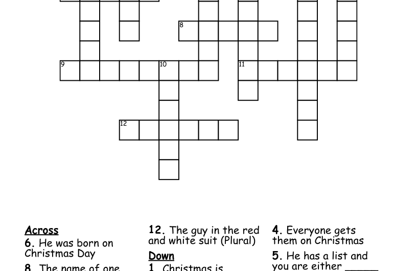 About Crossword Clue