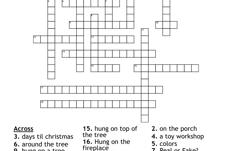 Fireplace Shelves Crossword