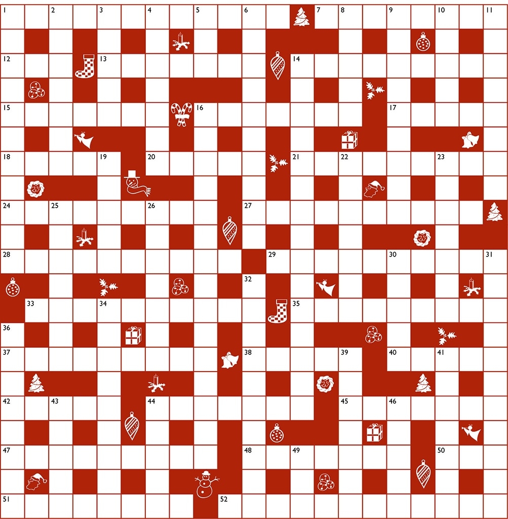 Christmas Prize Crossword No 1500