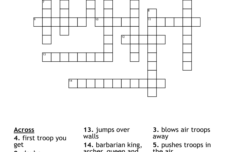 Clan Crossword Clue
