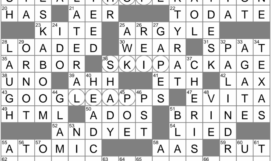 Clear Crossword Clue