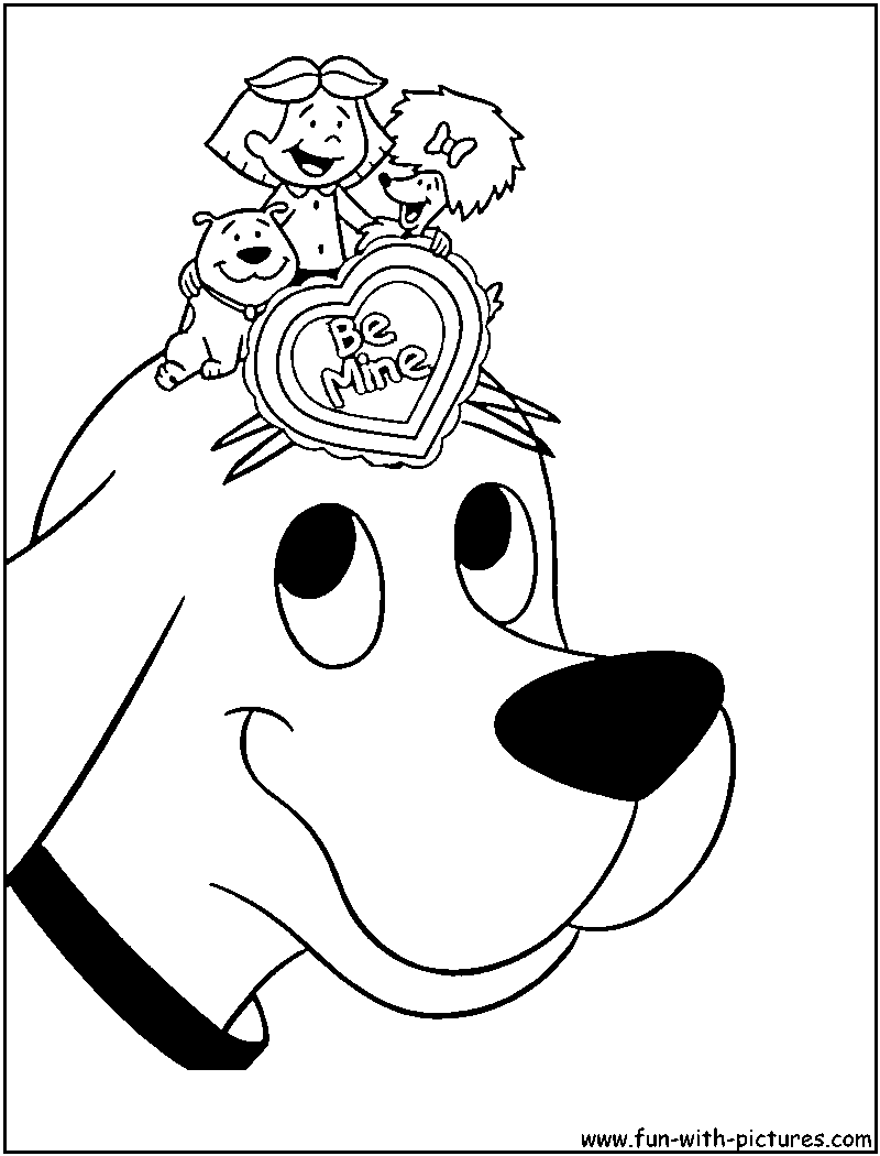 clifford the big red dog coloring pages clifford the big red dog coloring pages