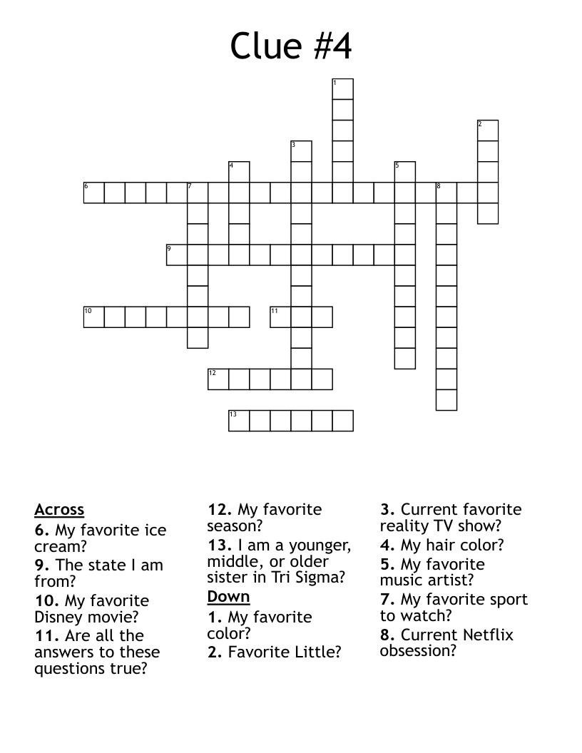 Clue 4 Crossword WordMint Clue 4 Crossword WordMint