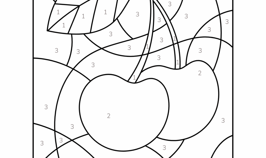 Cute Color By Number