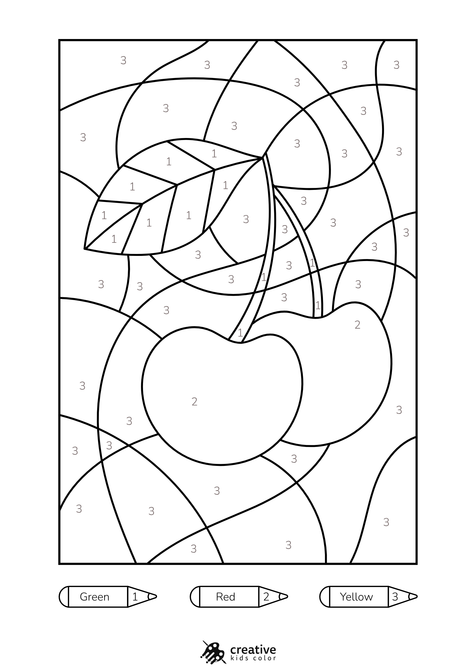 Color By Number Coloring Pages 50 Free Printable PDFs
