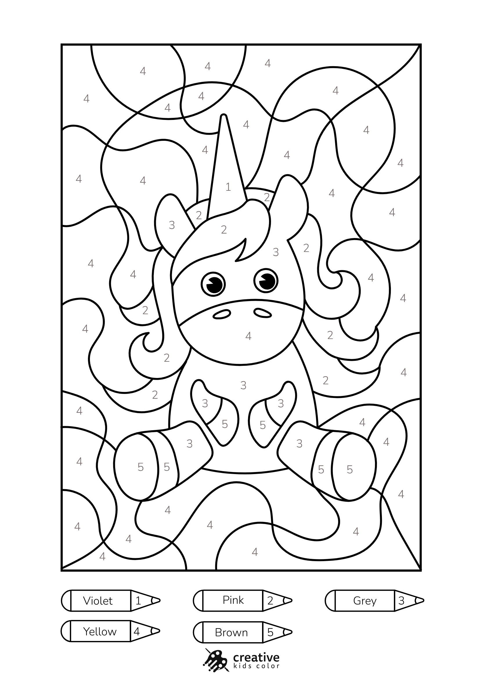 Color By Number Coloring Pages 50 Free Printable PDFs Color By Number Coloring Pages 50 Free Printable PDFs