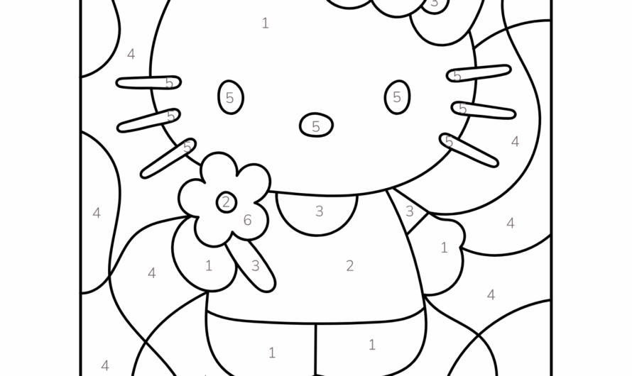 Printable Color By Number Pages