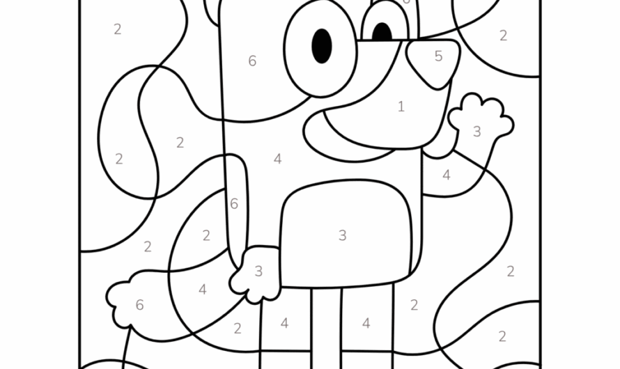 Color By Number Printables