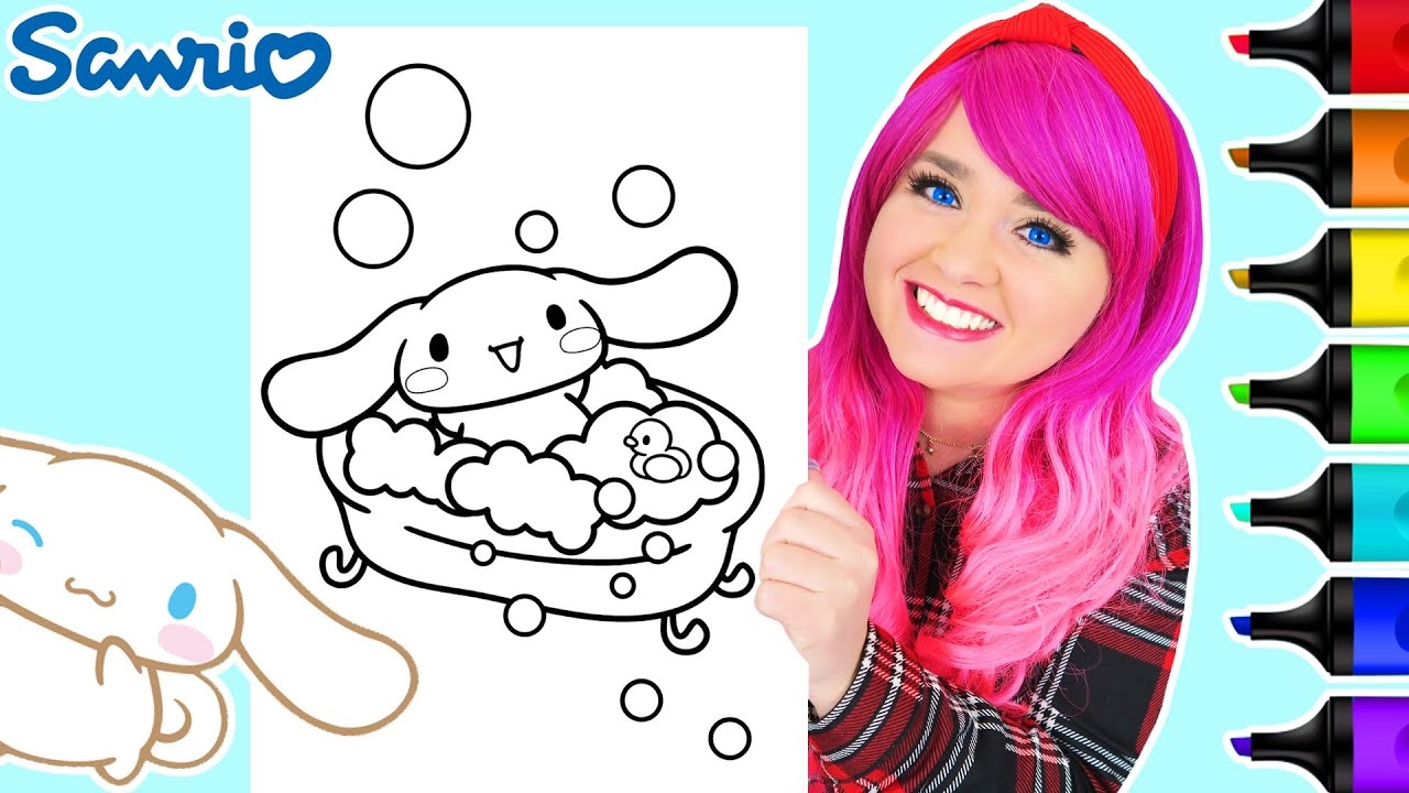 Coloring Cinnamoroll Sanrio Coloring Page Ohuhu Art Markers YouTube Coloring Cinnamoroll Sanrio Coloring Page Ohuhu Art Markers YouTube