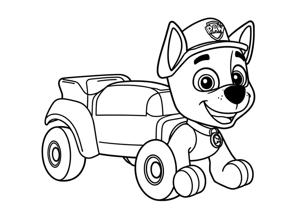 marshall paw patrol coloring page marshall paw patrol coloring page