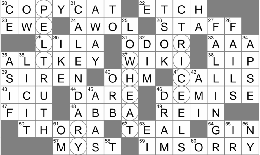 Faux Pas Crossword Clue