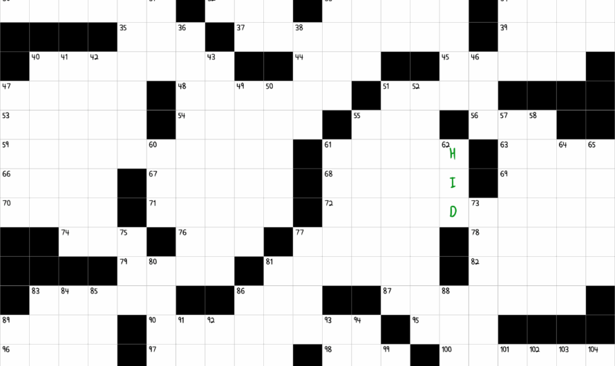 Concealed Crossword Clue
