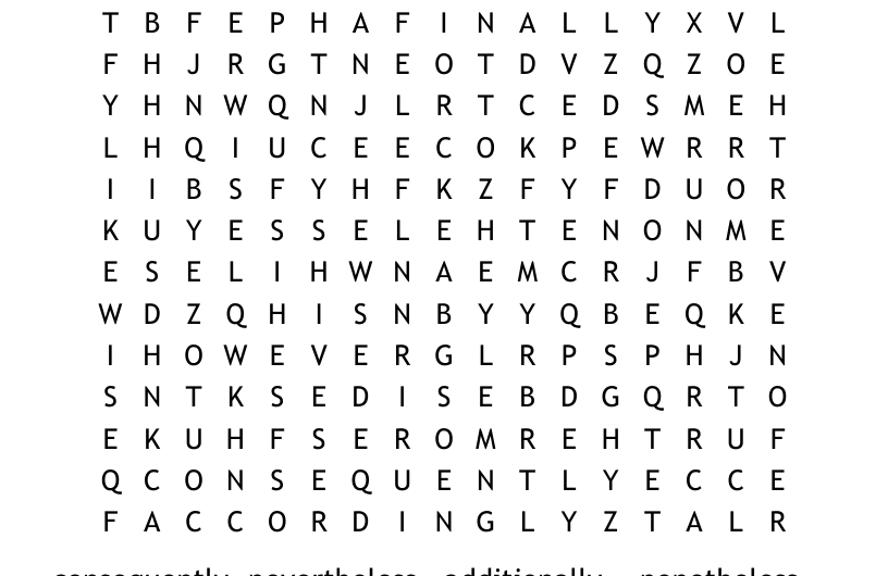 Consequently Crossword Clue