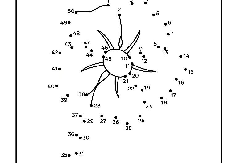 Connect The Dots Numbers Worksheets