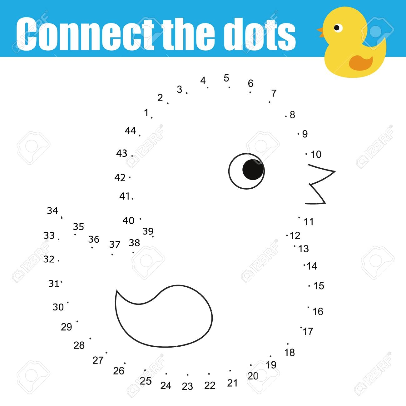 Connect The Dots Children Educational Drawing Game Dot To Dot By Numbers Game For Kids Animals Theme Printable Worksheet Activity With Baby Bath Duck Toy Royalty Free SVG Cliparts Vectors And Stock Connect The Dots Children Educational Drawing Game Dot To Dot By Numbers Game For Kids Animals Theme Printable Worksheet Activity With Baby Bath Duck Toy Royalty Free SVG Cliparts Vectors And Stock