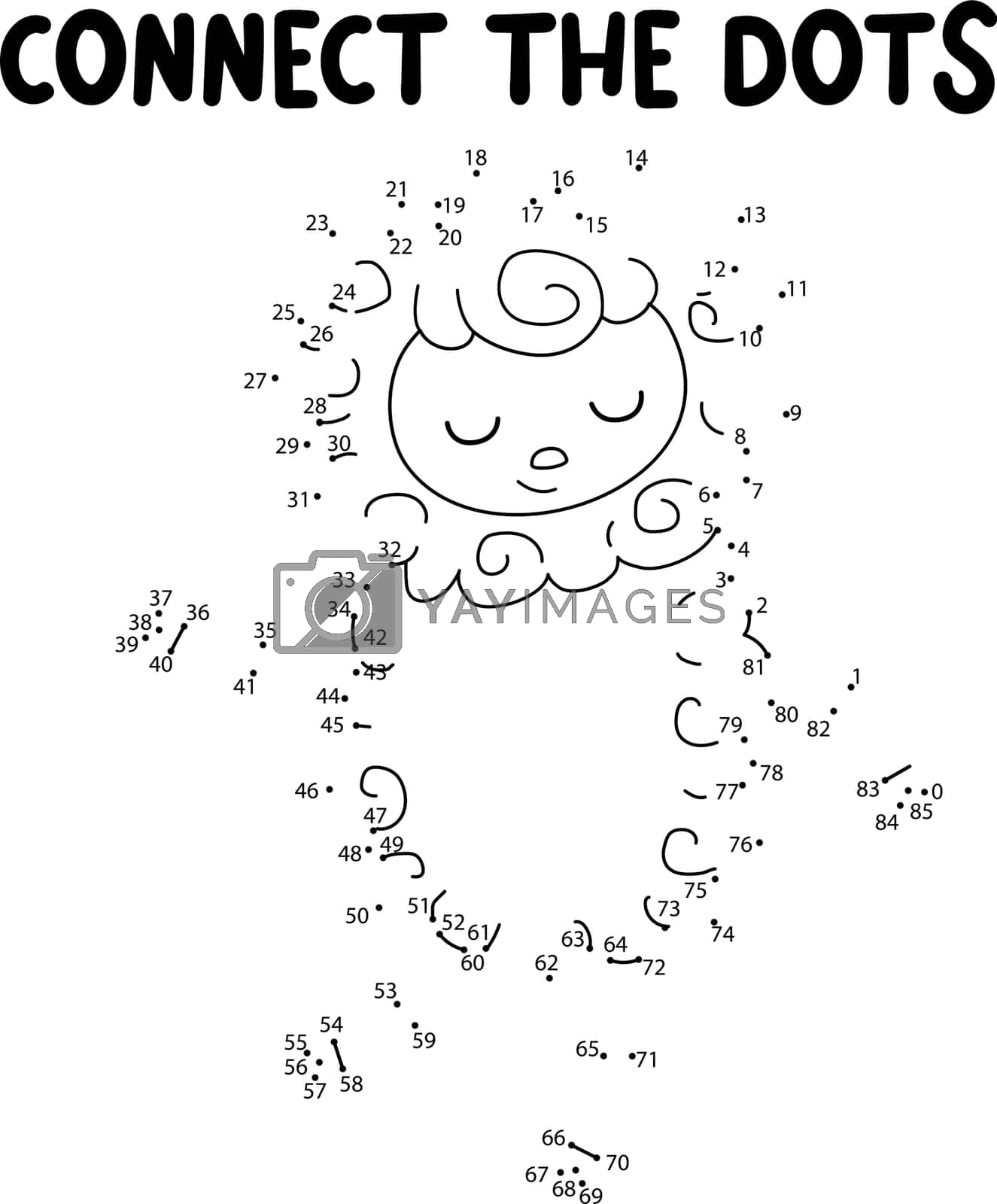 Connect The Dots Game Lamb Printable Worksheet For Kids Can Be Used As Children Coloring Book By Daaridna Vectors Illustrations With Unlimited Downloads Yayimages Connect The Dots Game Lamb Printable Worksheet For Kids Can Be Used As Children Coloring Book By Daaridna Vectors Illustrations With Unlimited Downloads Yayimages